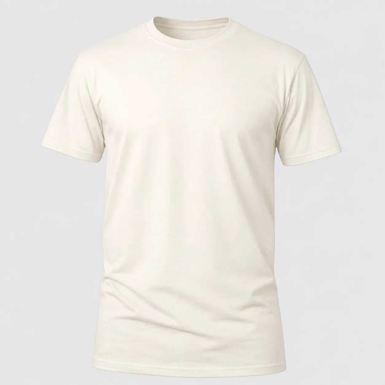 Camiseta Básica 100% algodão Fio 30.1 - Off White