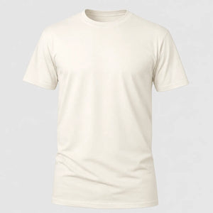 Camiseta Básica 100% algodão Fio 30.1 - Off White