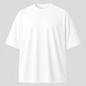 Camiseta Oversized Suedine - Branco