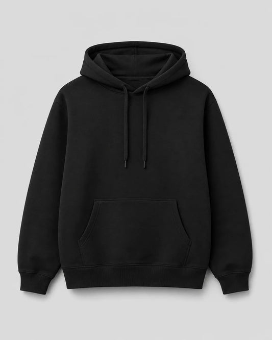 Blusa Moletom Canguru - Preto
