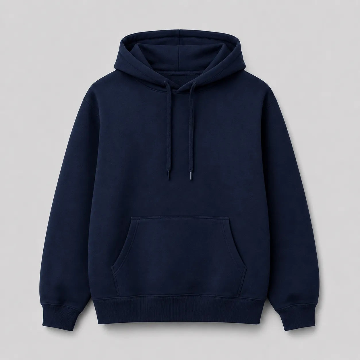 Blusa Moletom Canguru - Azul Marinho
