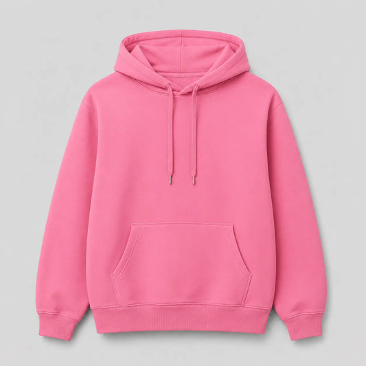Blusa Moletom Canguru - Rosa