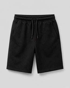 Bermuda Moletom - Preto