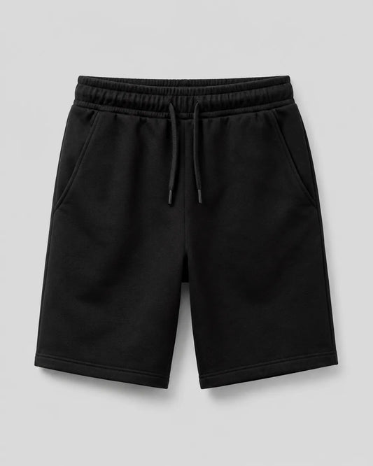 Bermuda Moletom - Preto