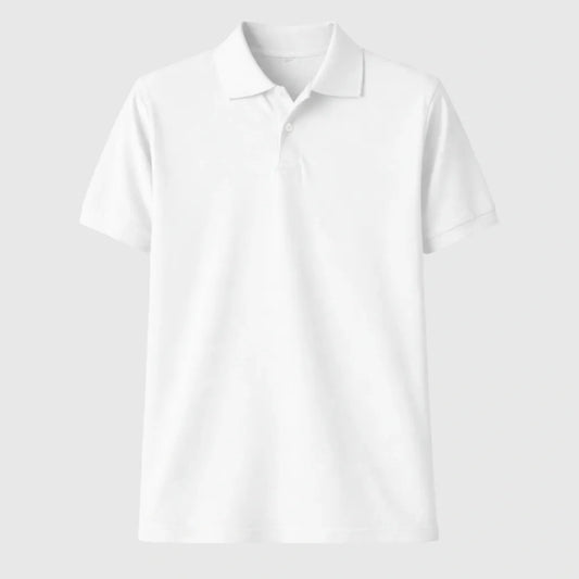 Camiseta Polo Feminina - Branco